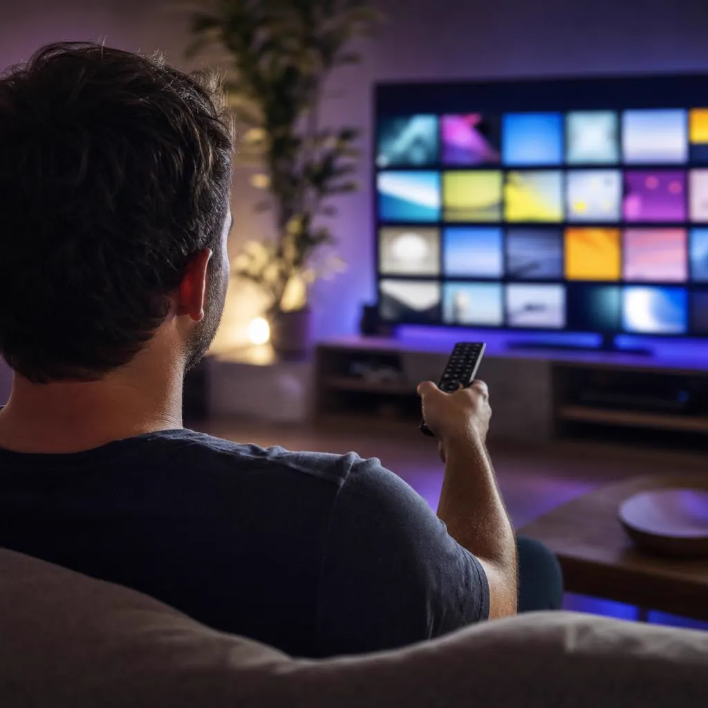 Browsing the channel guide with a remote