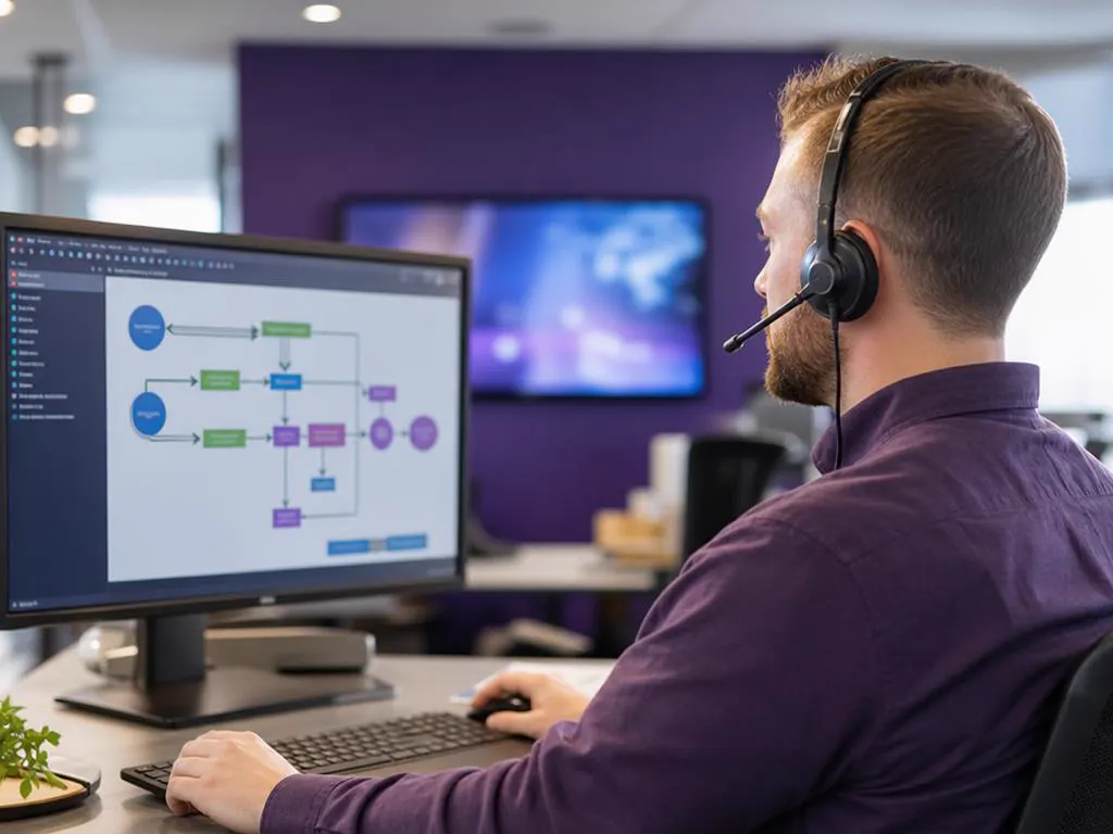 Support specialist ready to help with an IPTV login