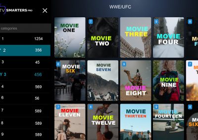 Catégories de films