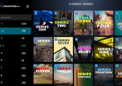 Catégories de séries